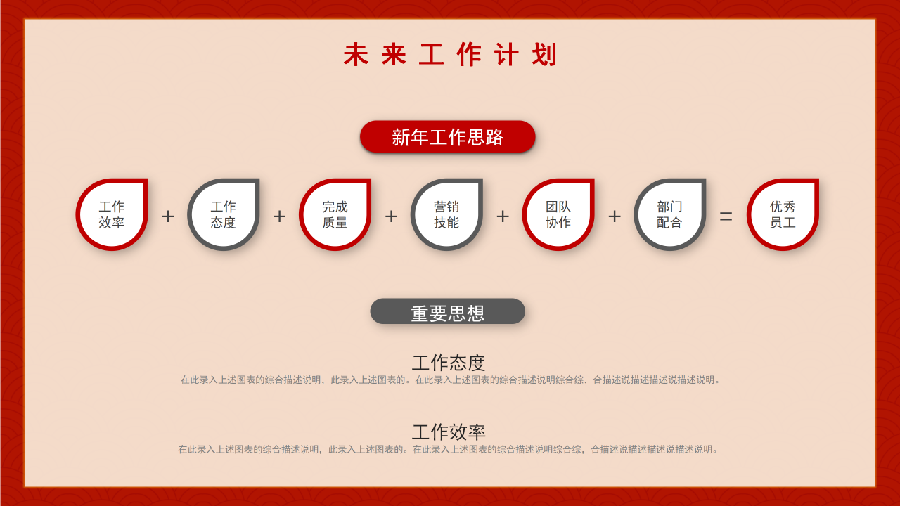 经典简约年终总结新年计划述职报告ppt模板