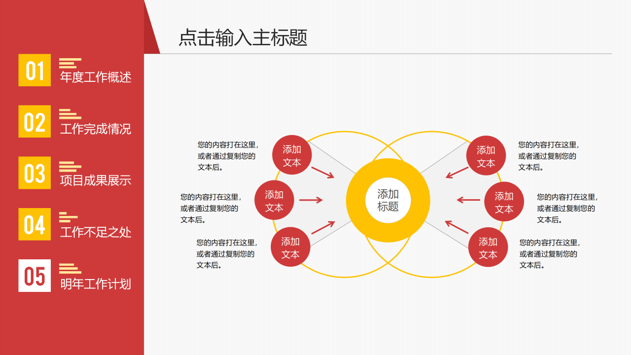 医药销售工作总结ppt模板