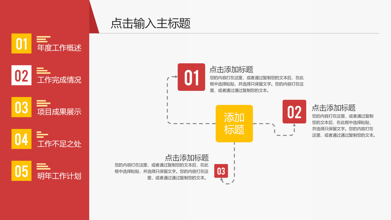 医药销售工作总结ppt模板