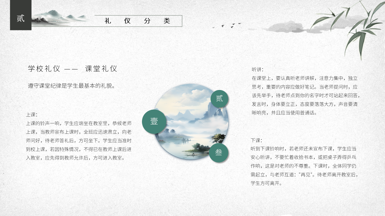 小学生文明礼仪模板