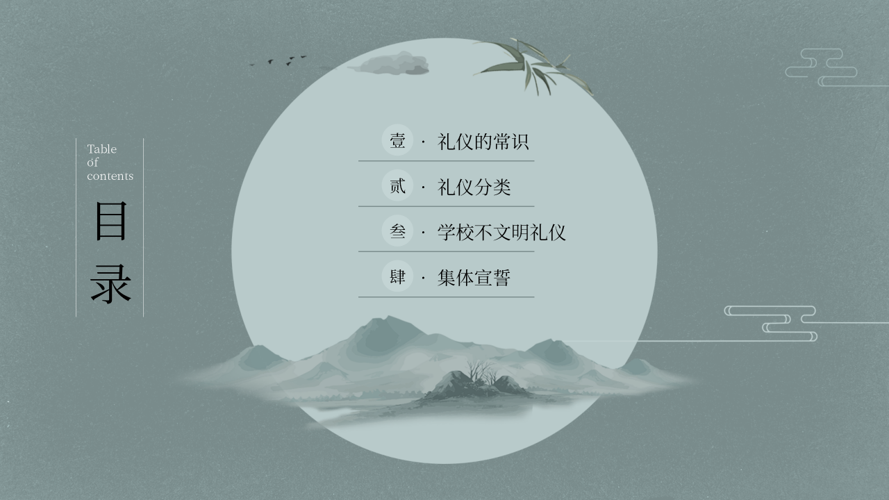 小学生文明礼仪模板