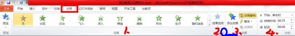 PPT幻灯片的动画设计5大技巧介绍