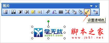 如何设节PPT里面的图片透明度