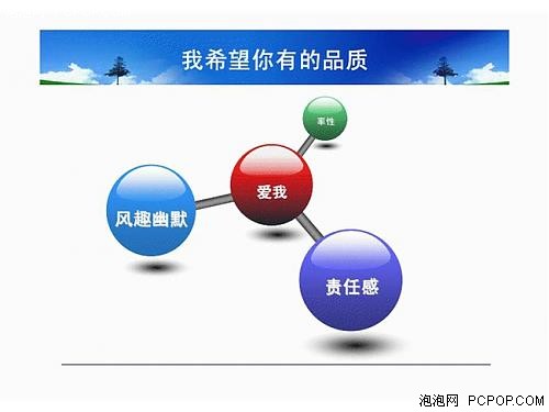 一个女软件工程师充满创意的征友 PPT 