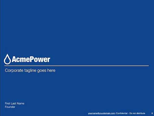 五张幻灯片的力量