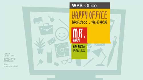 哈皮先生的快乐日志PPT作品欣赏