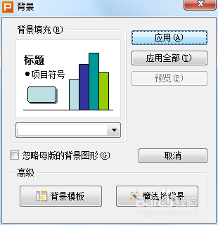 幻灯片ppt中怎么更换背景颜色、图片