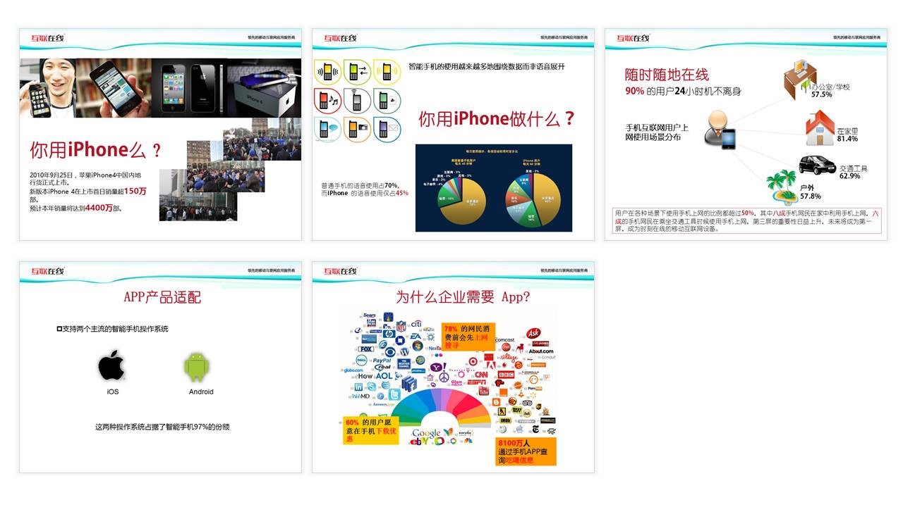 APP软件介绍幻灯片设计方法