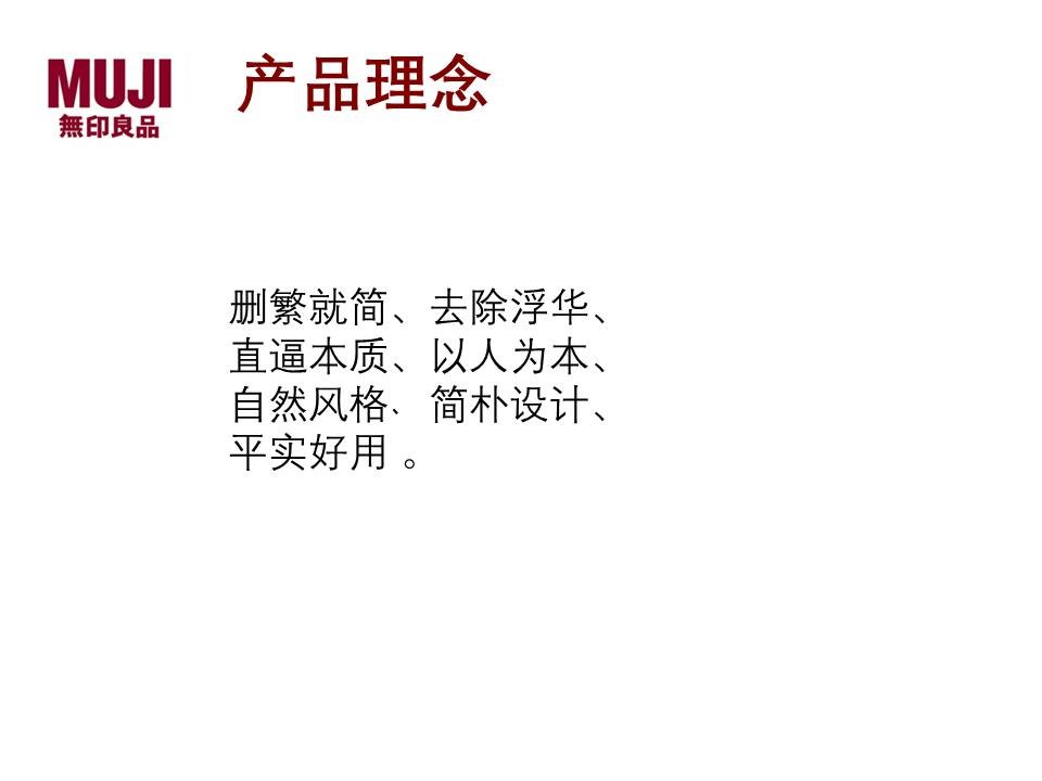 无印良品介绍&nbsp;ppt美化教程