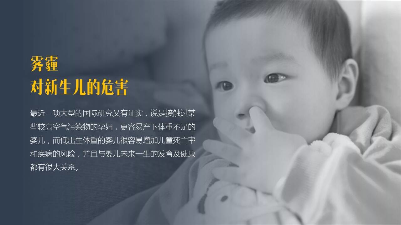 我做了一套关于雾霾的PPT 「整容计划」PPT美化教程第22期