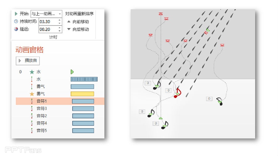 PPT动画大师之路（09）：雾影魅歌