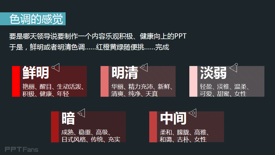 3分钟色彩速成班（15）：hello，我叫色调