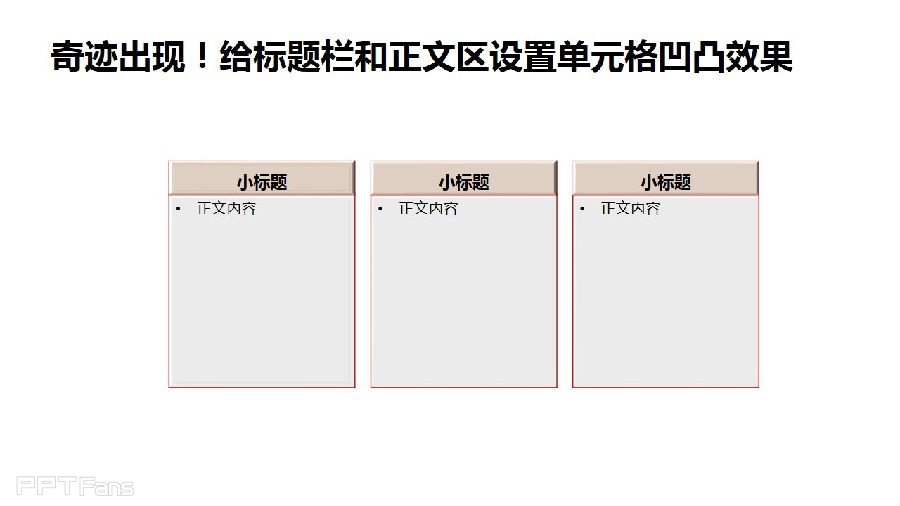 三分钟教程(55):表格之美 妙用凹凸效果和空列做并列模板