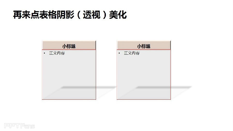 三分钟教程(55):表格之美 妙用凹凸效果和空列做并列模板