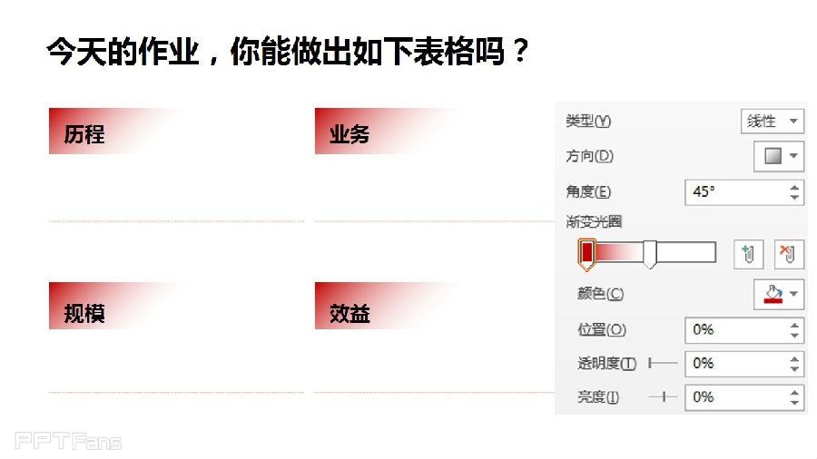 三分钟教程（60）：表格之美  让你的表格颜色更出彩