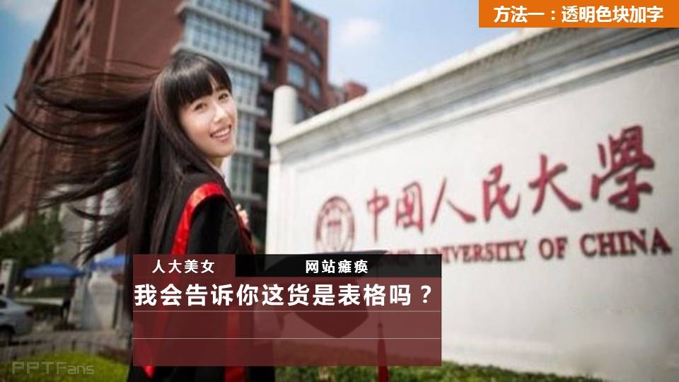 三分钟教程（78）：看大学网站学PPT大图配字