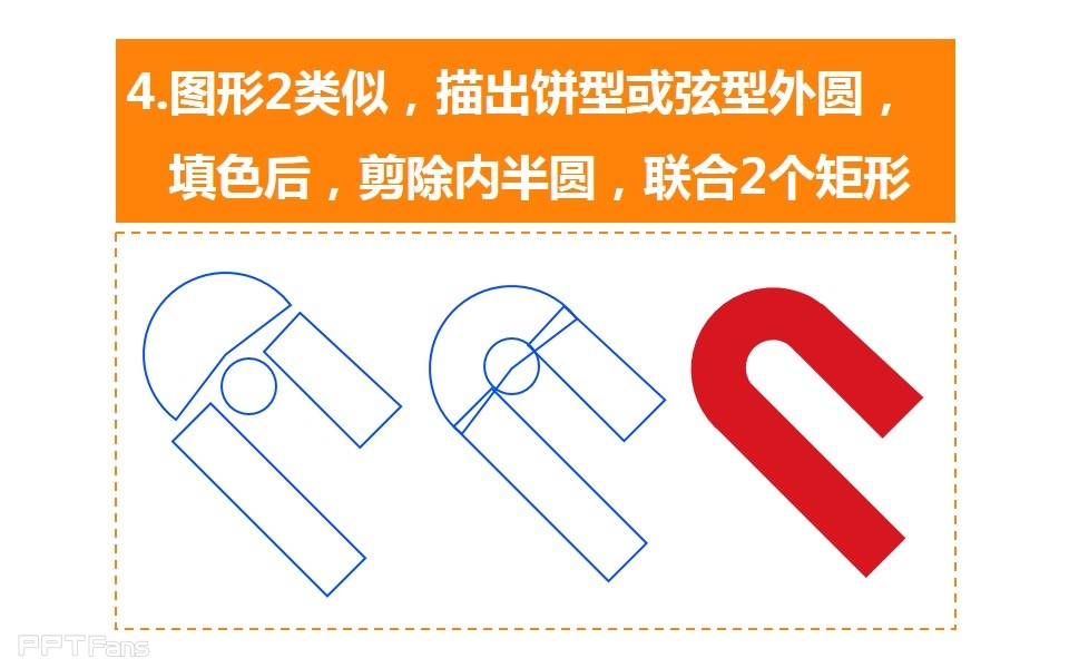 三分钟教程（93）：用形状组合功能画中国联通的LOGO