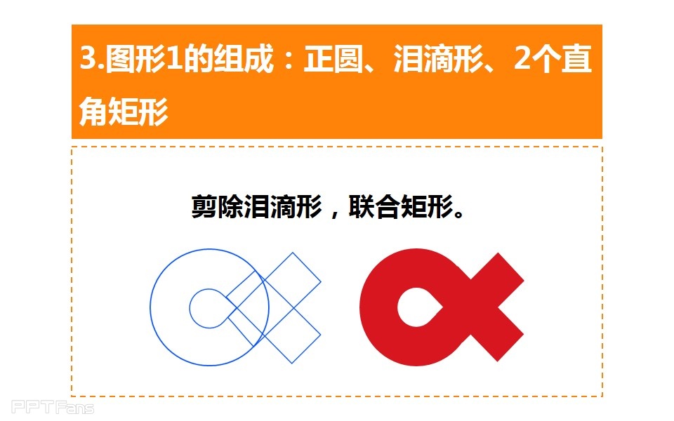 三分钟教程（93）：用形状组合功能画中国联通的LOGO
