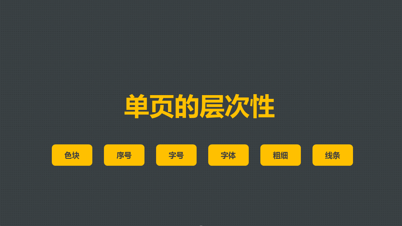 从0到1，教你如何提高PPT的层次性