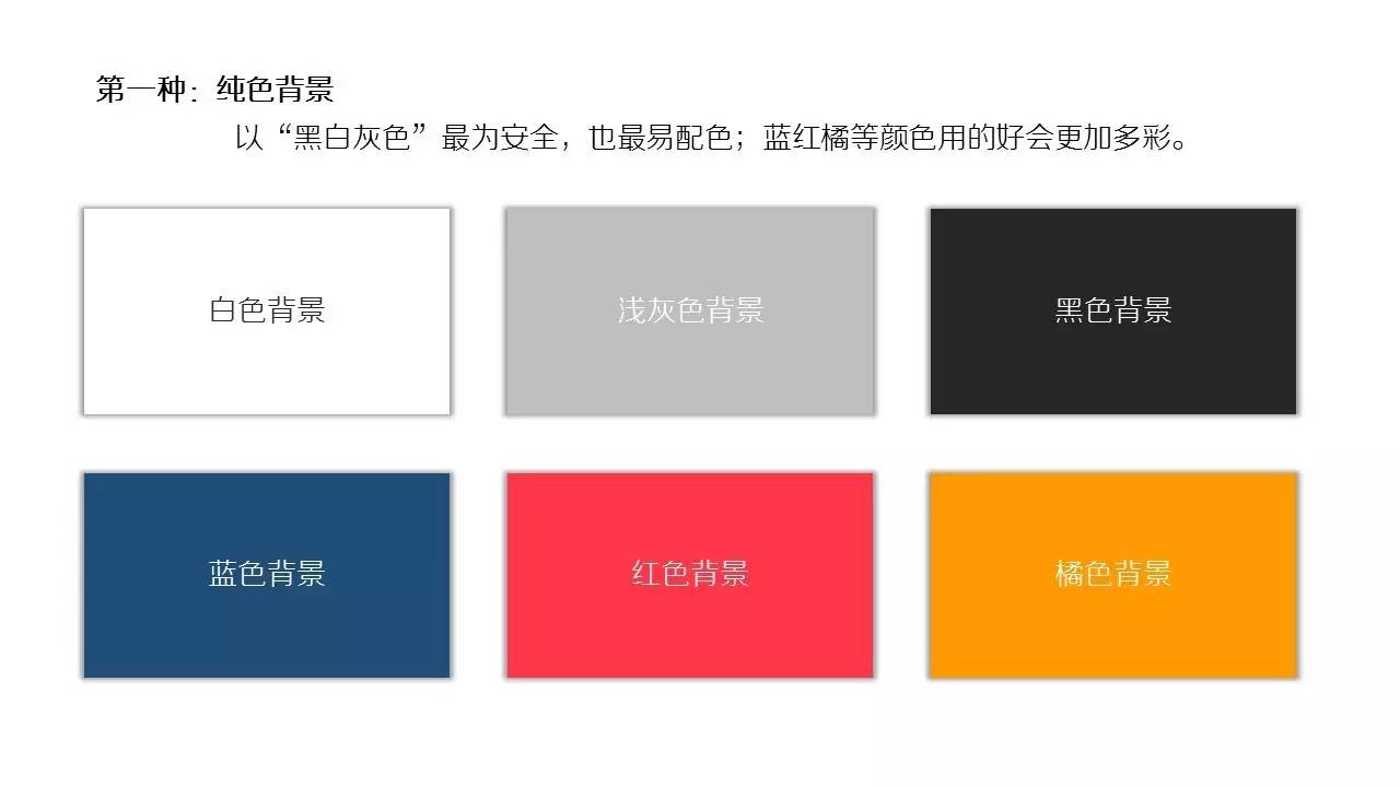 让PPT事半功陪的6种背景集锦