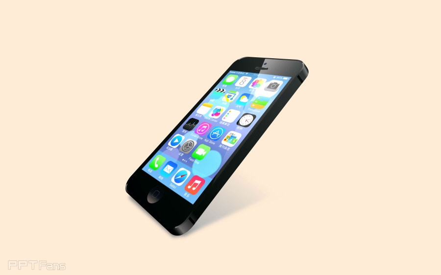 用PPT临募苹果ipnone&nbsp;ios界面
