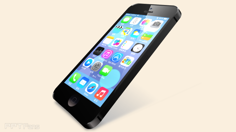 用PPT临募苹果ipnone ios界面