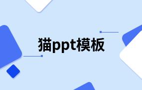 猫ppt模板