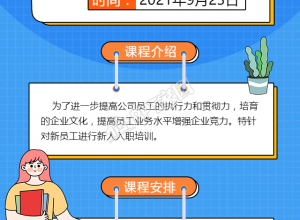 企业新人入职培训手机海报下载推荐