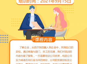 企业入职培训手机海报下载推荐