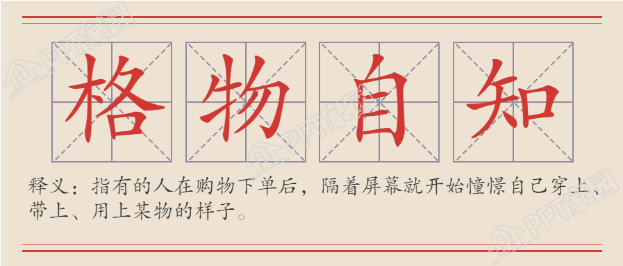格物自知网络热词公众号海报下载推荐