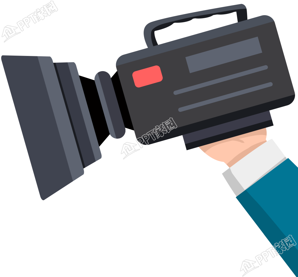 媒体报道手持摄像机图片素材