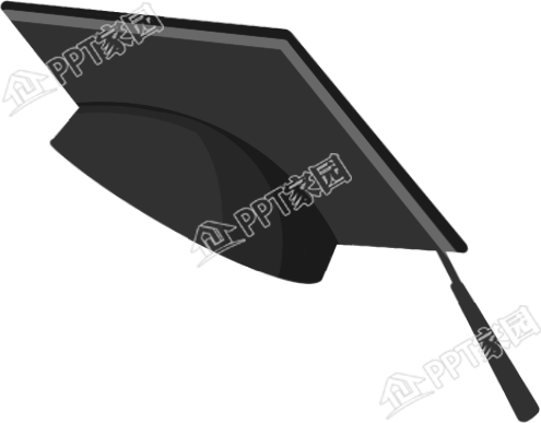 手绘毕业学生学士帽图片素材