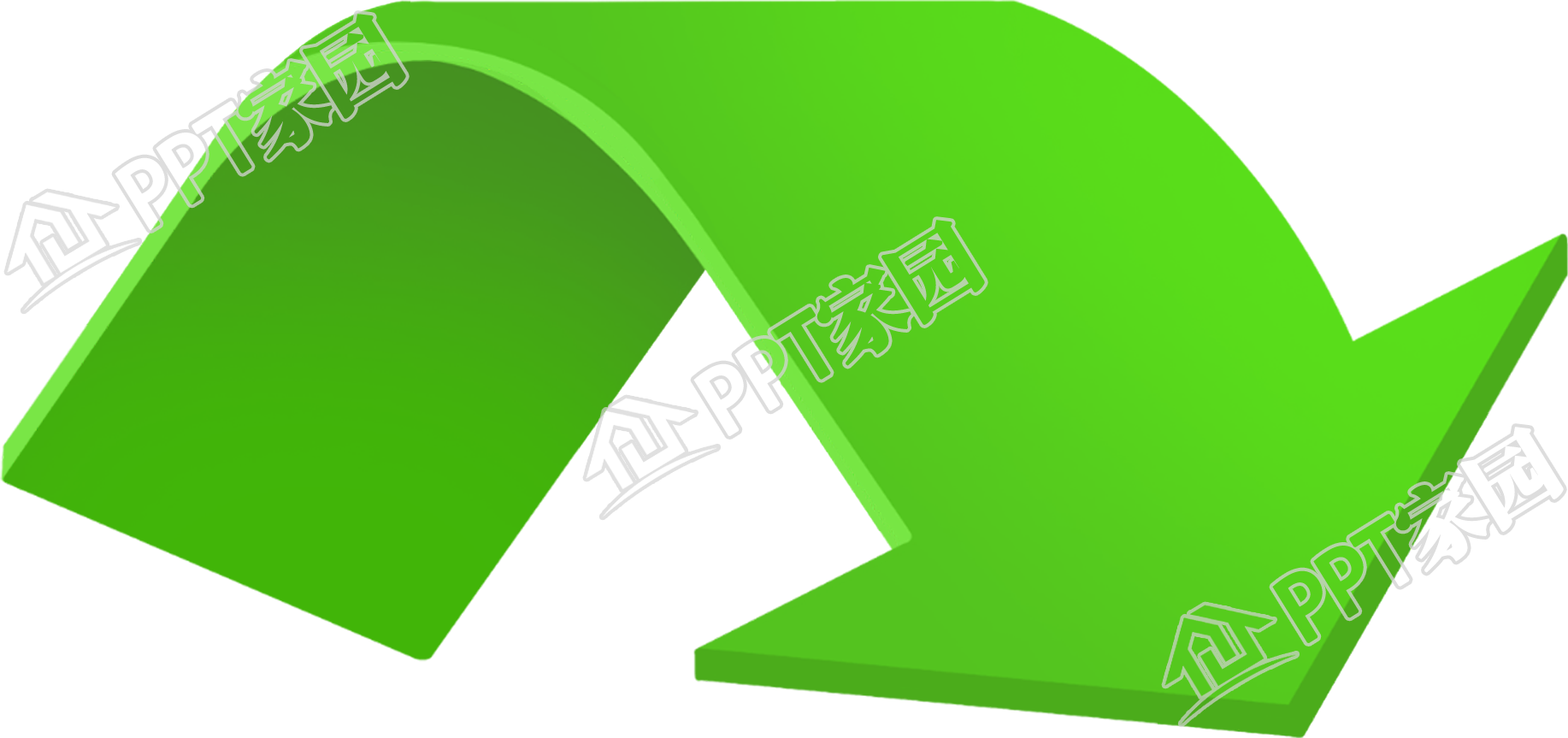 环保主题循环箭头图片素材