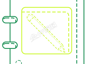 手绘线描笔记本子图片ppt元素免抠素材下载推荐