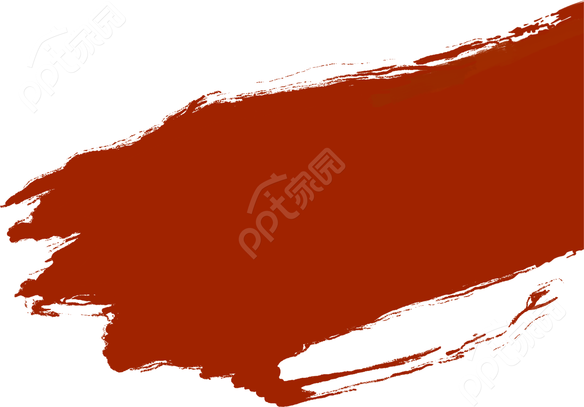 卡通手绘红色颜料美术绘画矢量图片素材