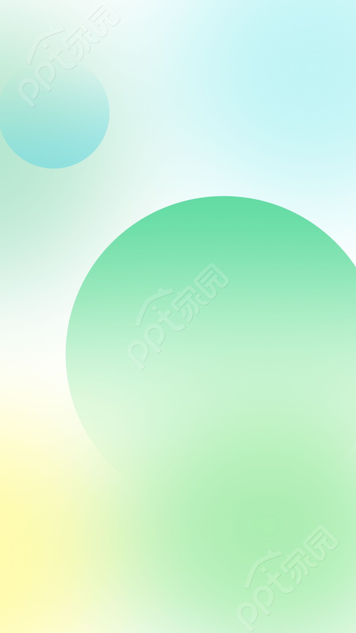 清新简约营销宣传活动渐变圆球背景图片素材