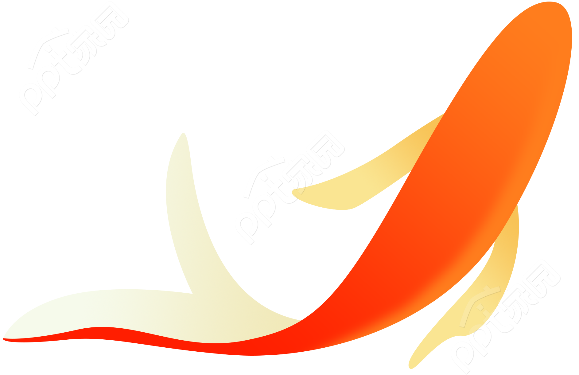 卡通手绘游动的金鱼节日活动透明底免抠图片素材