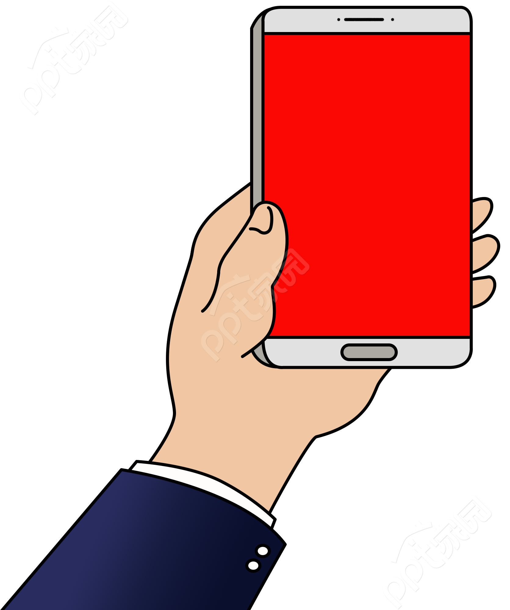 手举手机图片素材