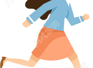 奔跑女士图片素材下载推荐
