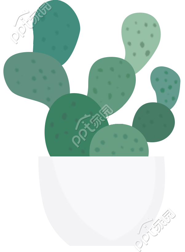 仙人掌绿植办公商务图片素材