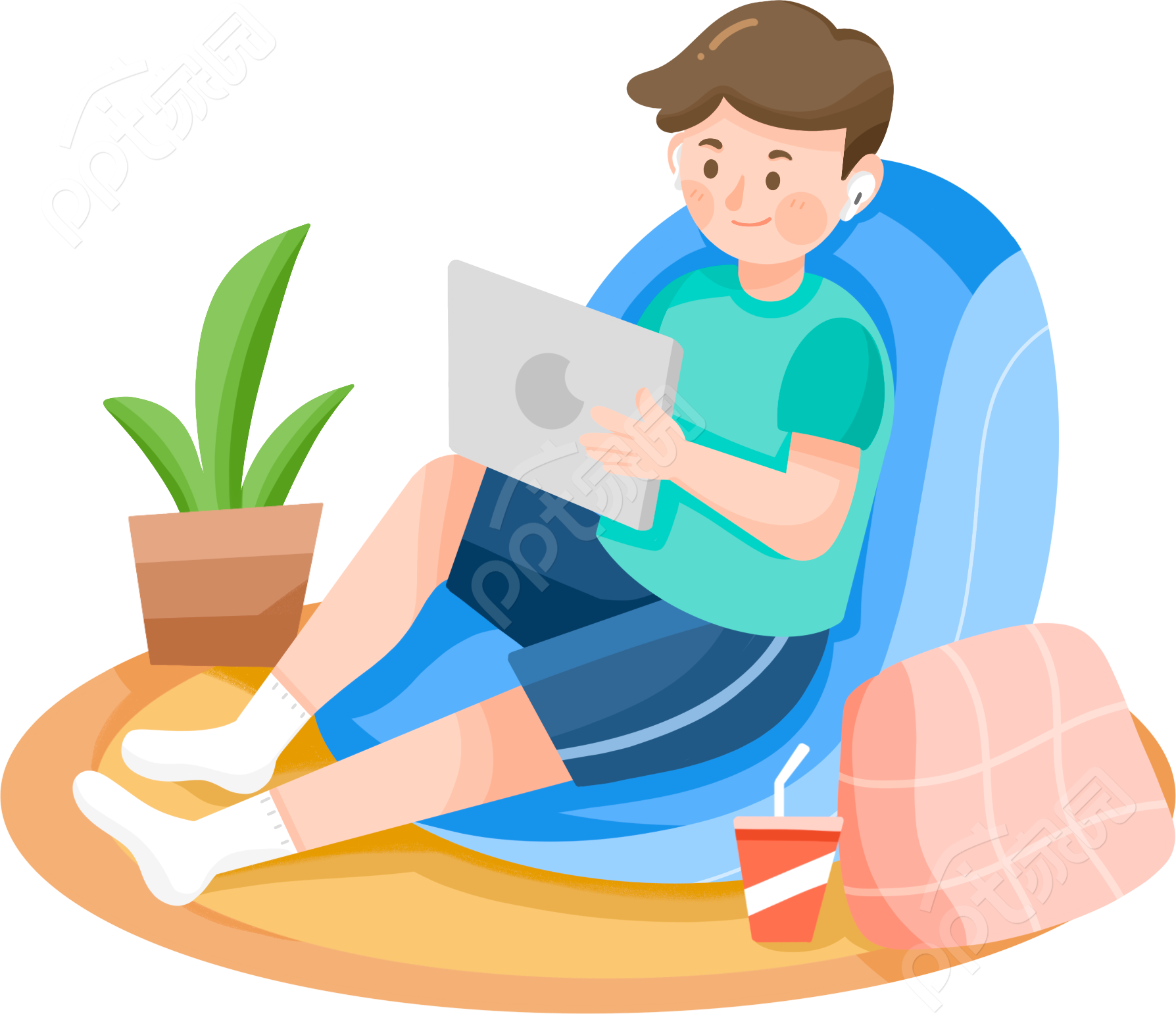 居家休息休闲图片