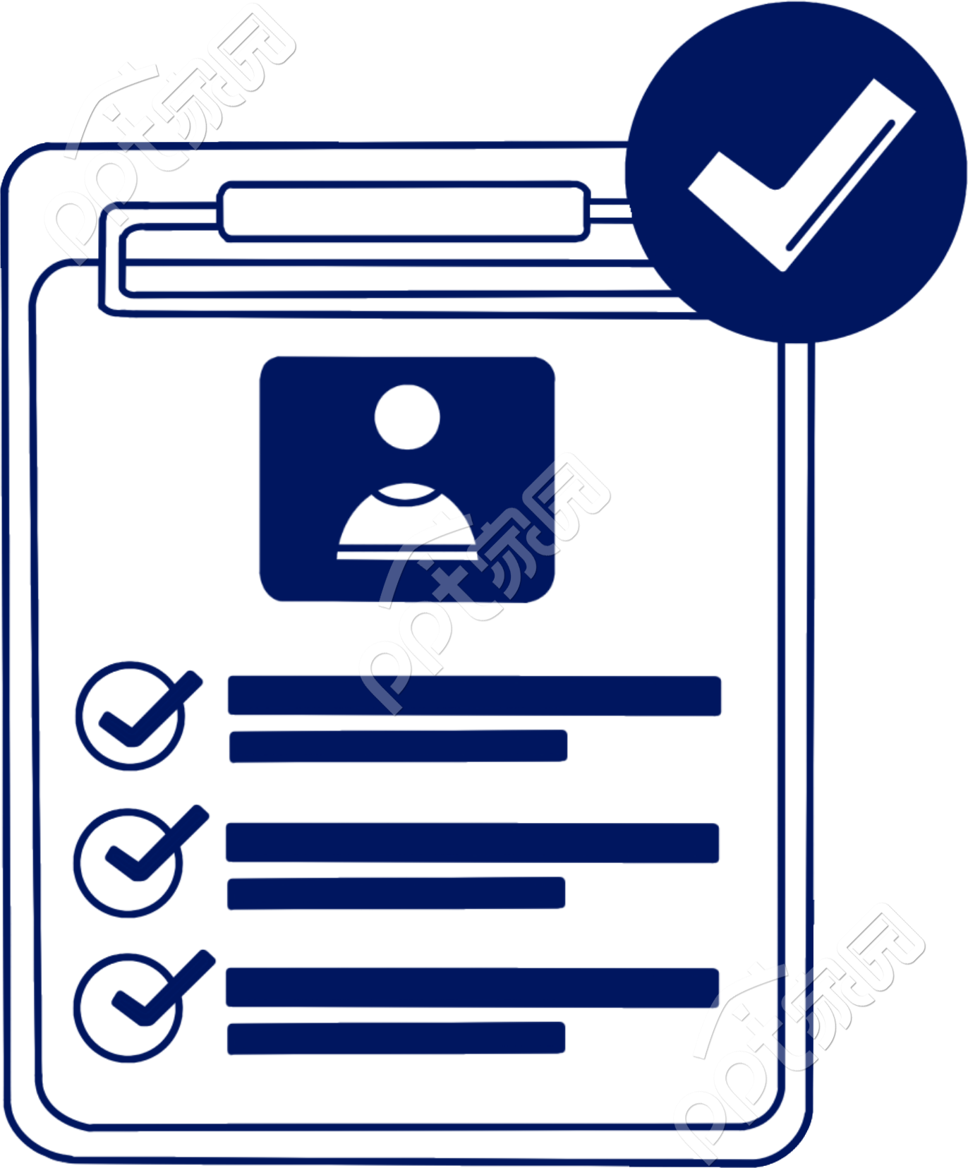 简历标志图片素材