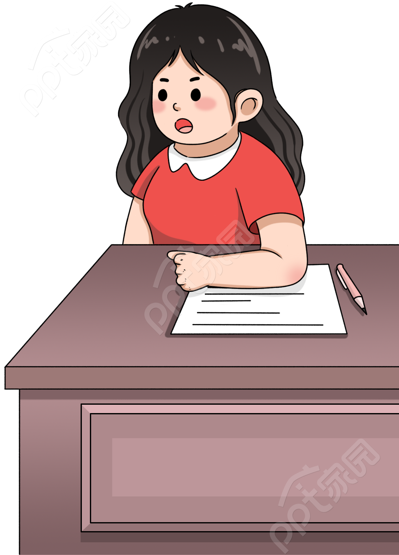 中学教师图片素材