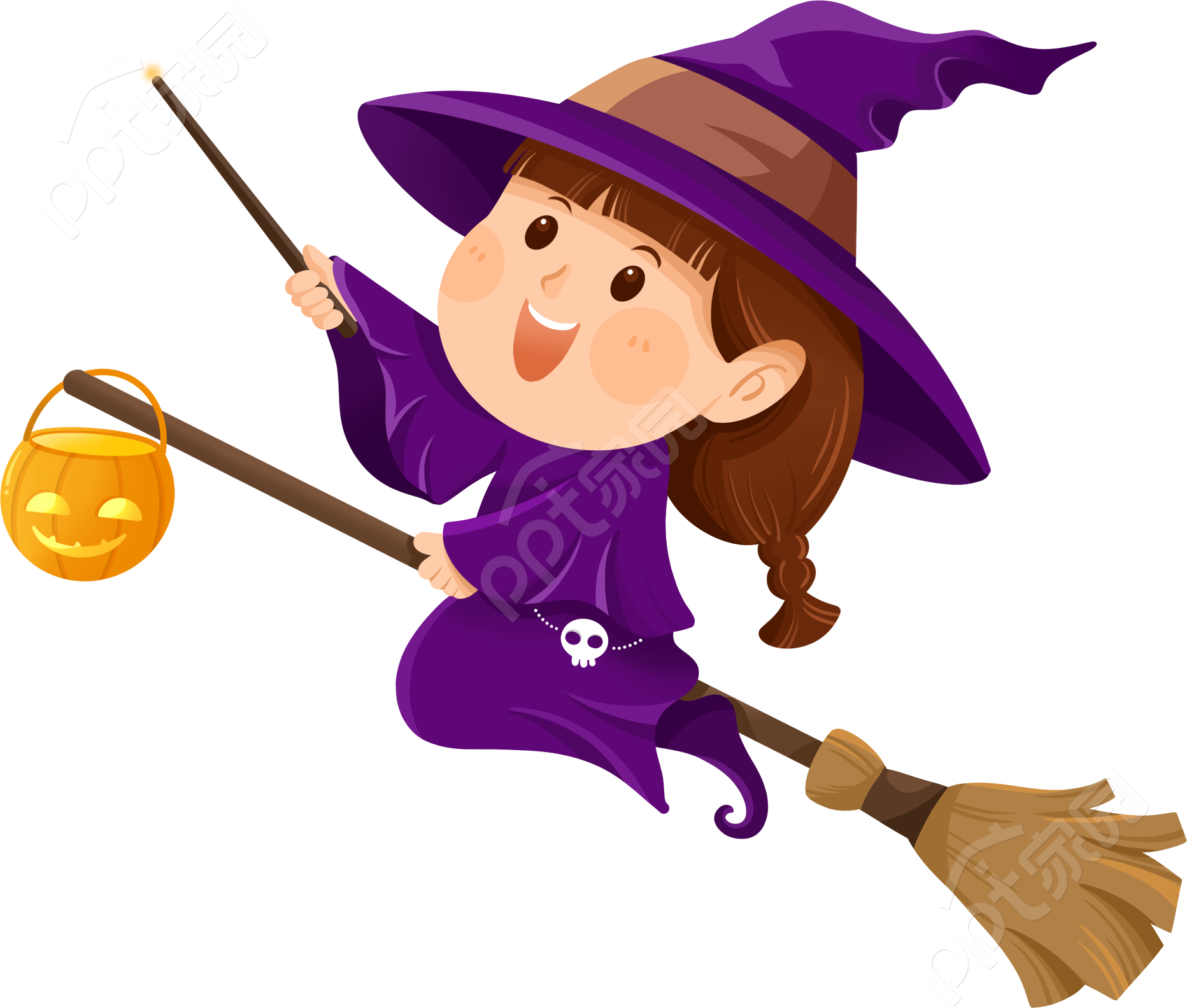 万圣节魔女图片素材