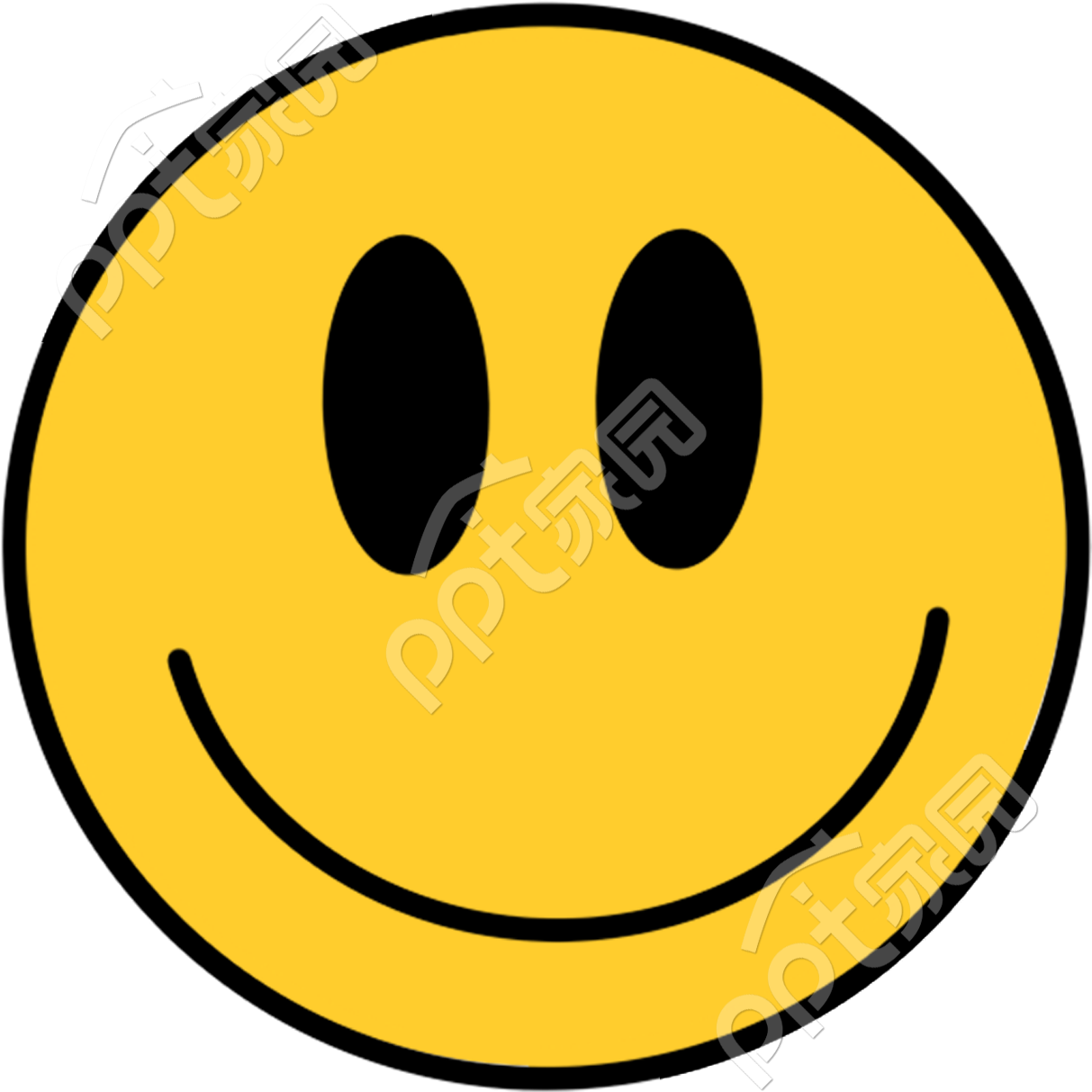 黄色笑脸图片