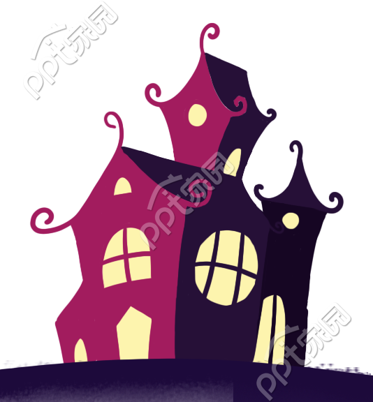 万圣节城堡图片