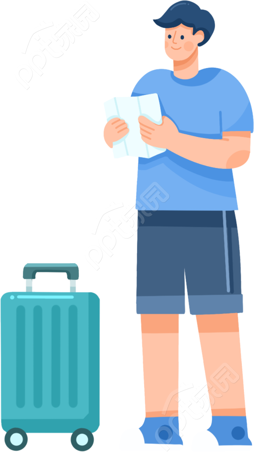 旅游出行男生图片