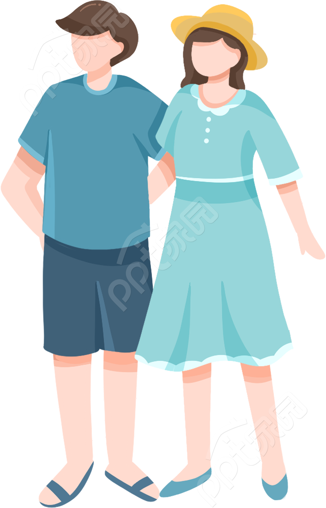 双人出行旅游图片