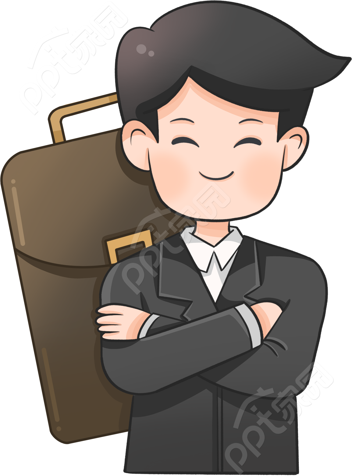 男生职业经理图片