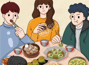 春节假期聚餐娱乐活动年夜饭手机海报下载推荐
